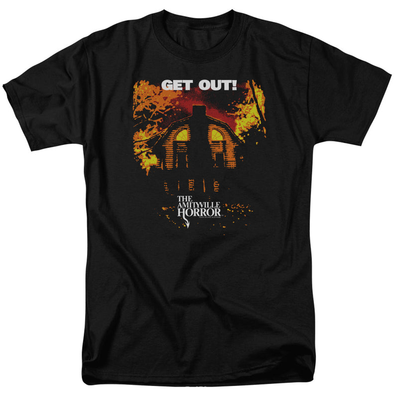 T-Shirt featuring design named The Amityville Horror - Get Out!, product image 1 of 2