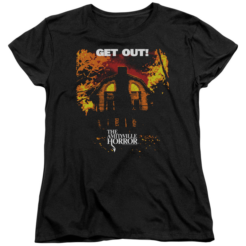 T-Shirt featuring design named The Amityville Horror - Get Out!, product image 2 of 2
