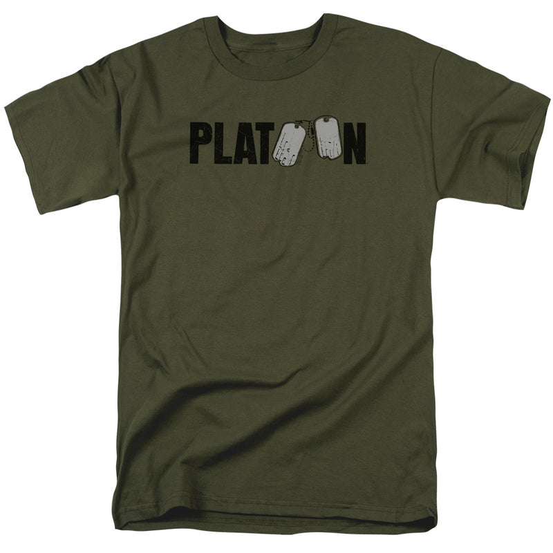 T-Shirt featuring design named Platoon - Logo