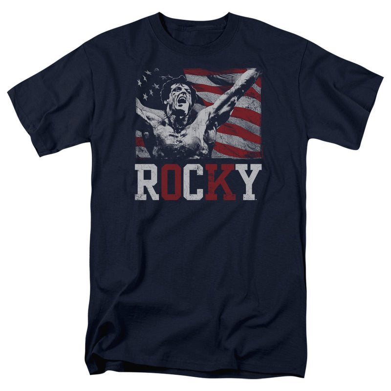 T-Shirt featuring design named Rocky - Flag Champion, product image 1 of 2
