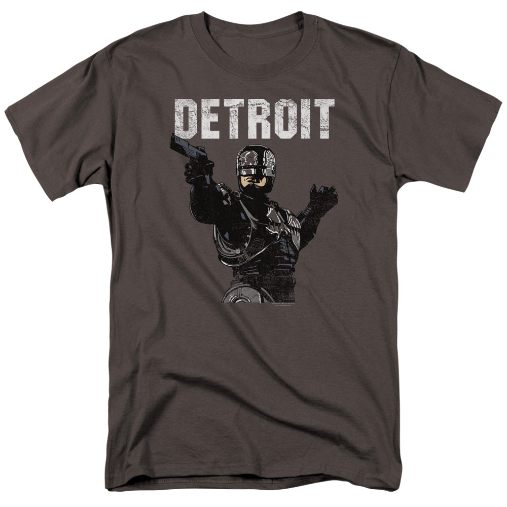 Maglietta Robocop Detroit - Unisex, 100% Cotone, Comoda E Ufficiale - XX-Large Grigio