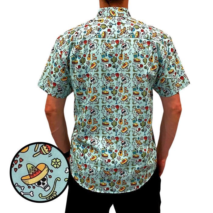 Super Stretch - Mexican Fiesta Hawaiian Shirt