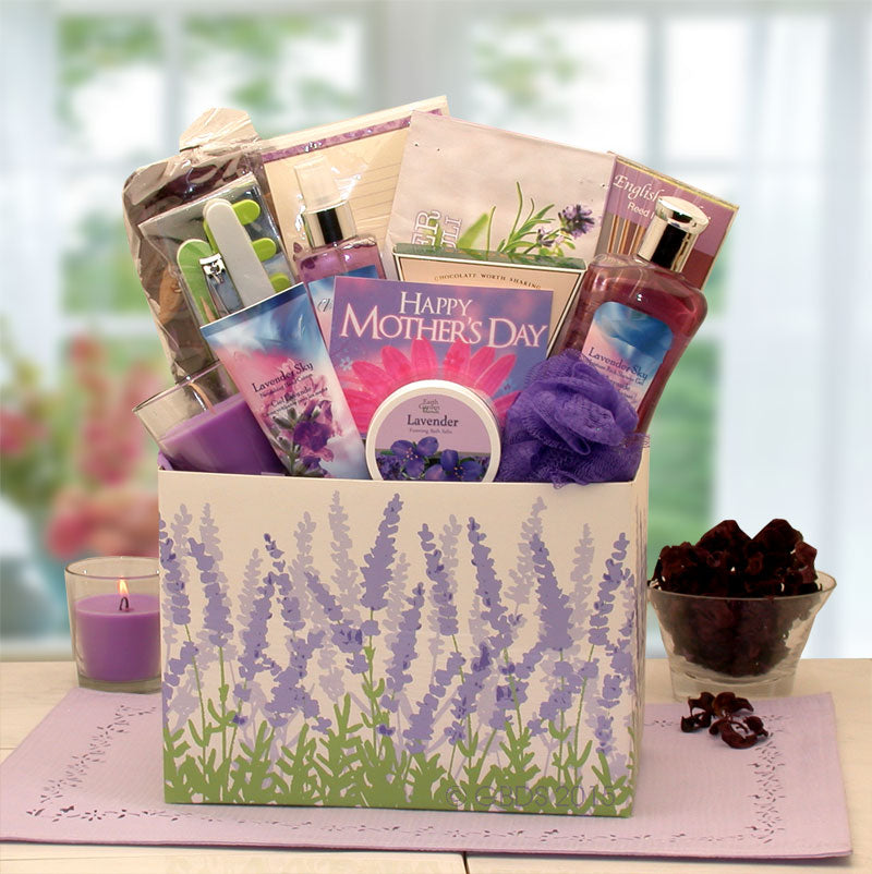 Mother's Day Moments Of Relaxation Lavender Spa Gift Box — MeTV Mall