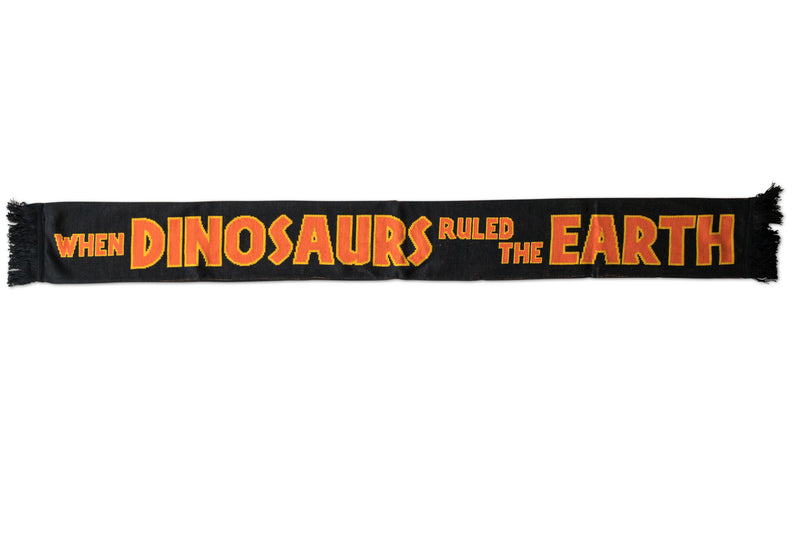 Jurassic Park Large Knitted Scarf "When Dinosaurs Ruled The Earth" product image 2 of 6
