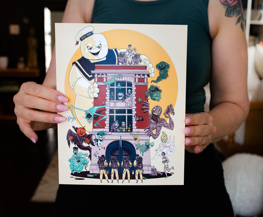 Ghostbusters 2 8x10 Art Print by Fredrik Eden