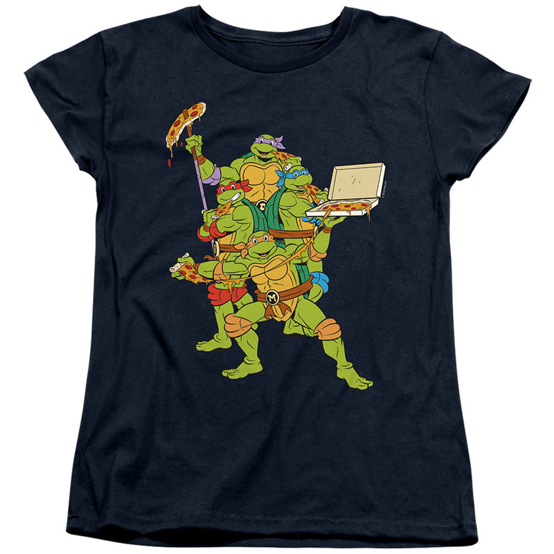 T-Shirt featuring design named Teenage Mutant Ninja Turtles - Pizza Party, product image 2 of 2