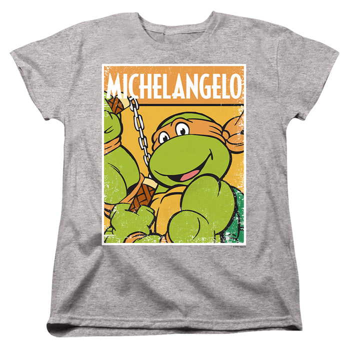 Teenage Mutant Ninja Turtles Gray Graphic T-Shirt - X-Large