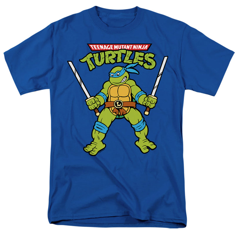 T-Shirt featuring design named Teenage Mutant Ninja Turtles - Retro Leo, product image 1 of 2