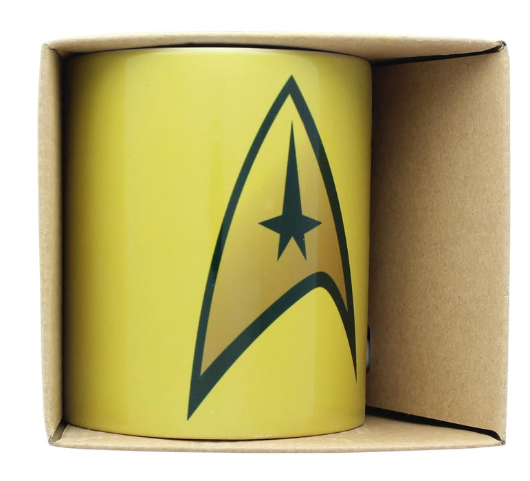 Star Trek Captain Delta Logo 11oz Boxed Ceramic Mug