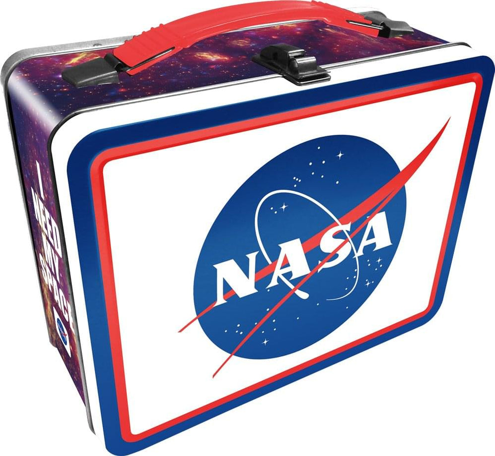 NASA Logo Embossed Tin Lunch Box — MeTV Mall