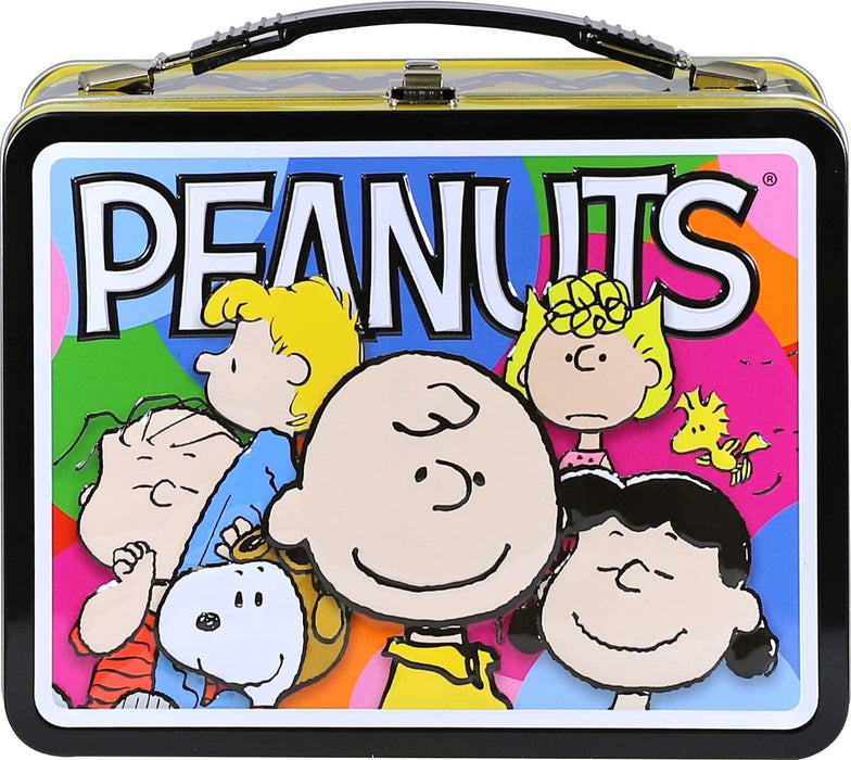 Peanuts Cast Embossed Tin Fun Box