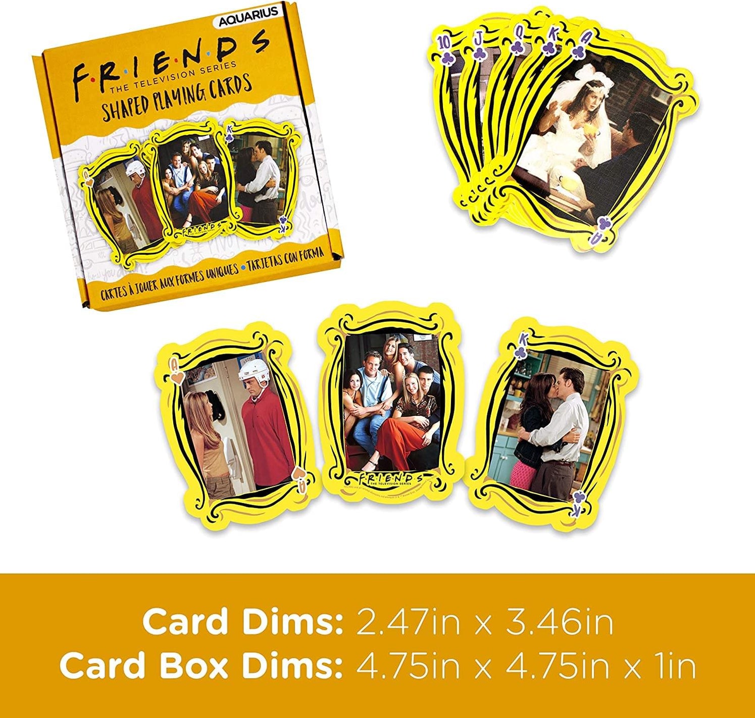 Friends The Television Series Shaped Playing Cards | Free Shipping ...