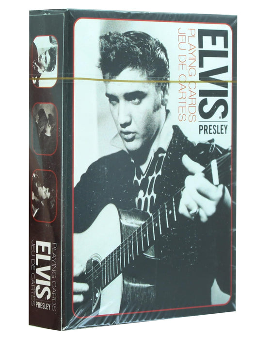 Elvis Presley Black & White Playing Cards | 52 Card Deck + 2 Jokers