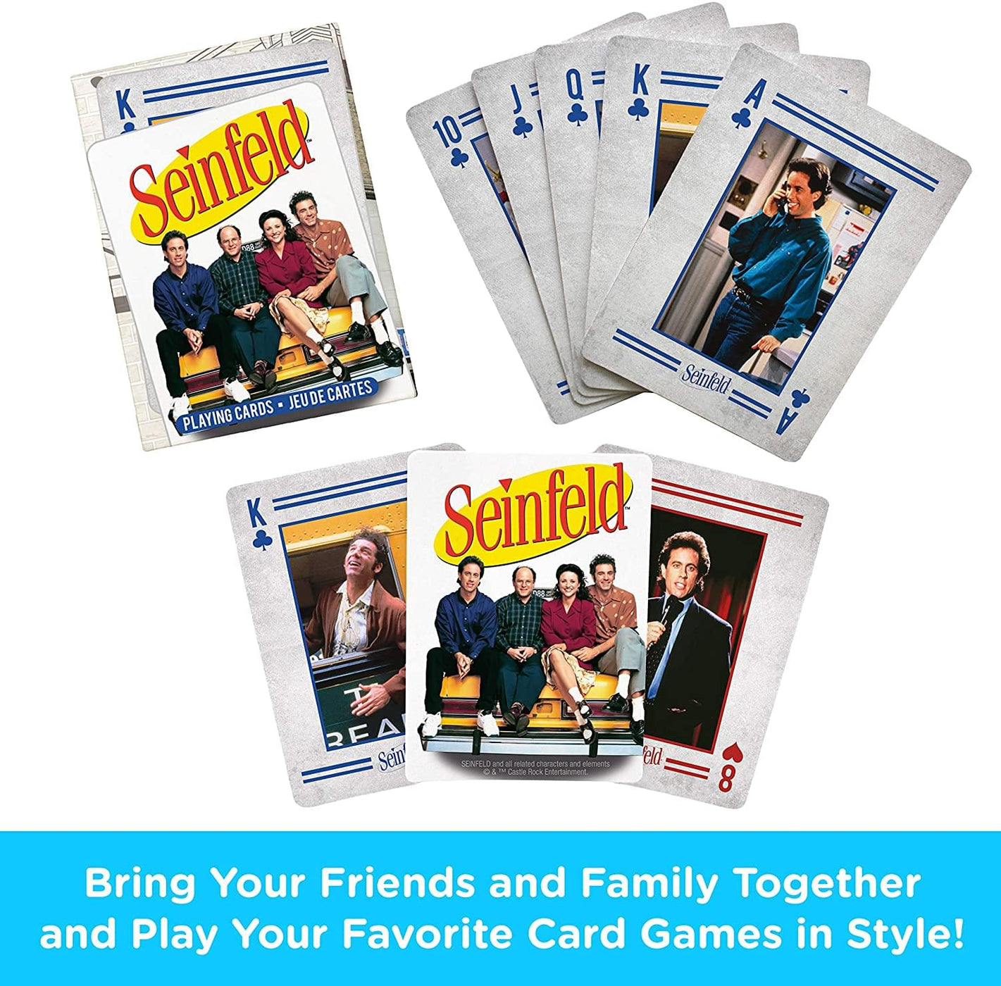 Seinfeld Photos Playing Cards | Free Shipping — MeTV Mall