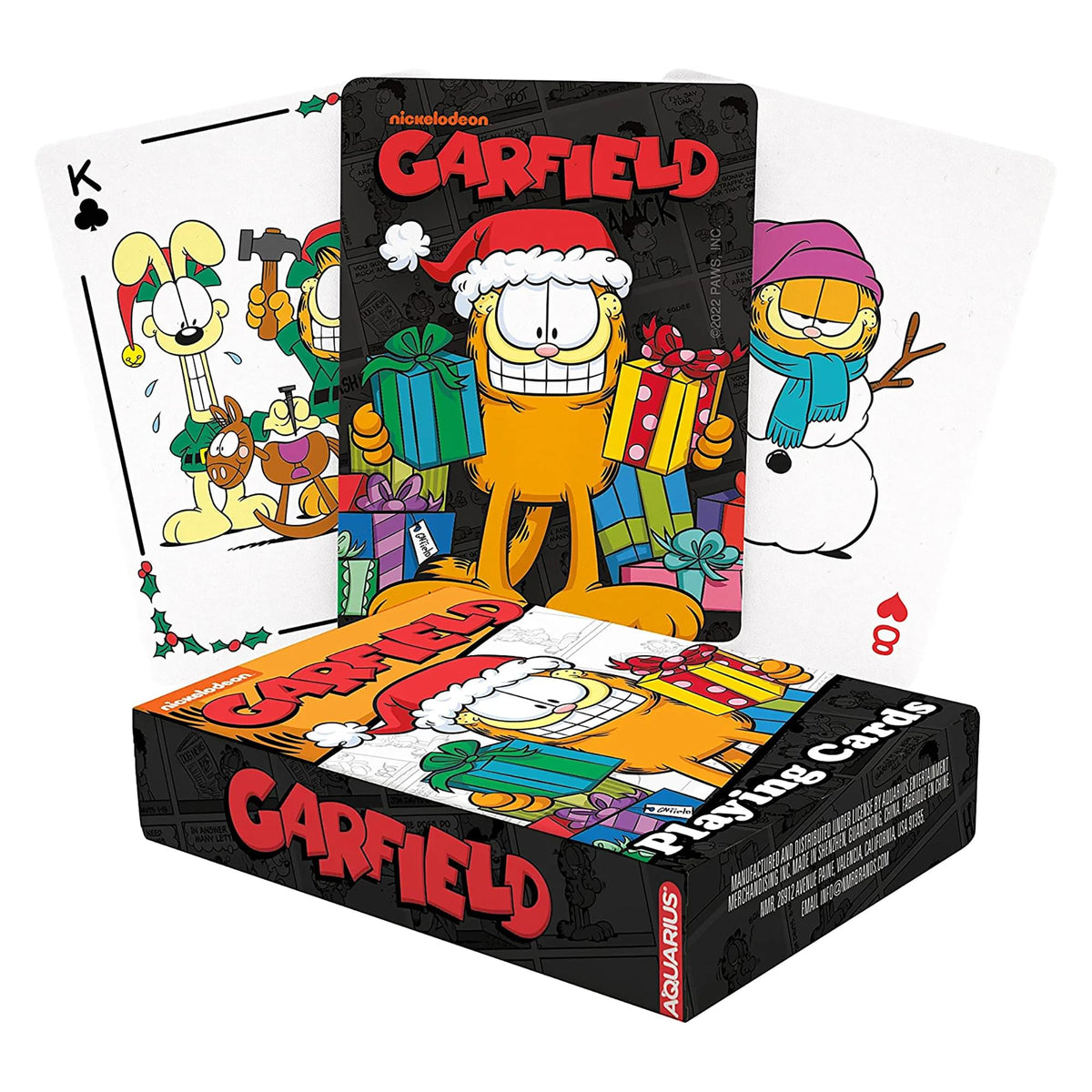 Garfield Christmas Playing Cards | Free Shipping — MeTV Mall