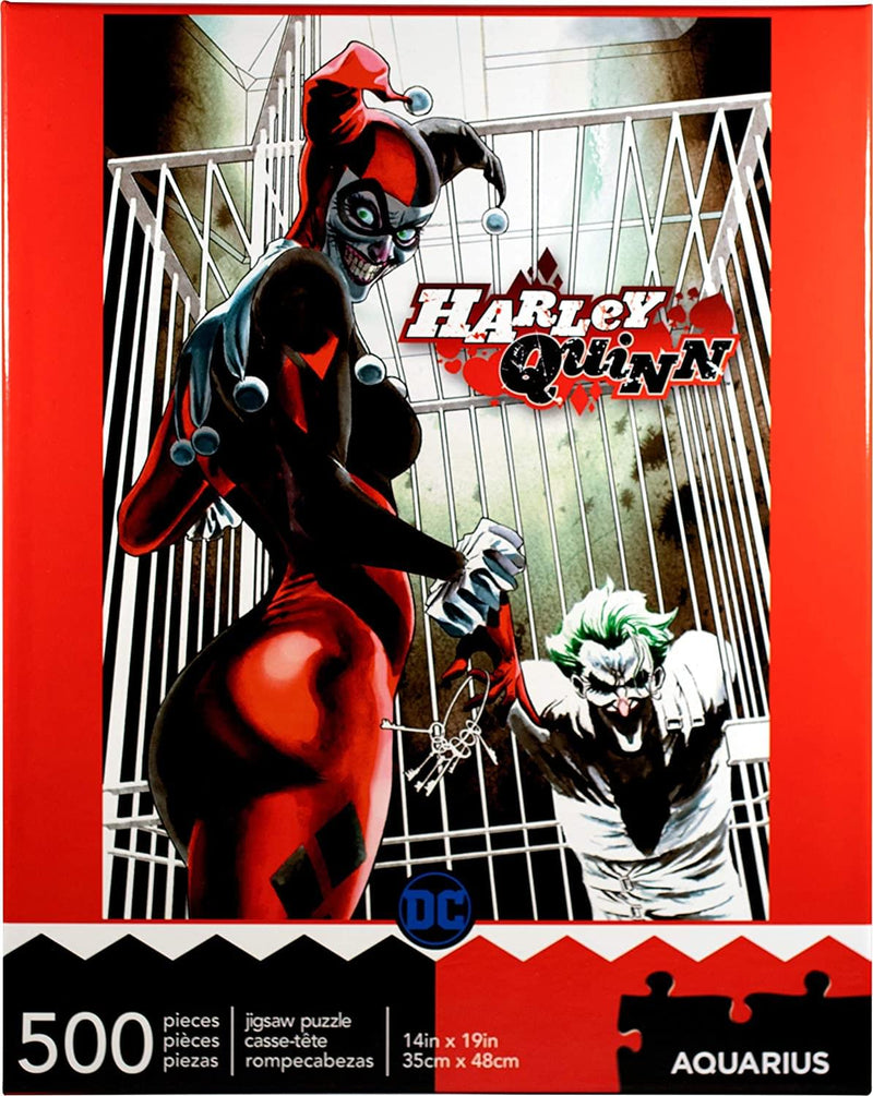 DC Comics Harley Quinn & Joker 500 Piece Jigsaw Puzzle product image 2 of 5