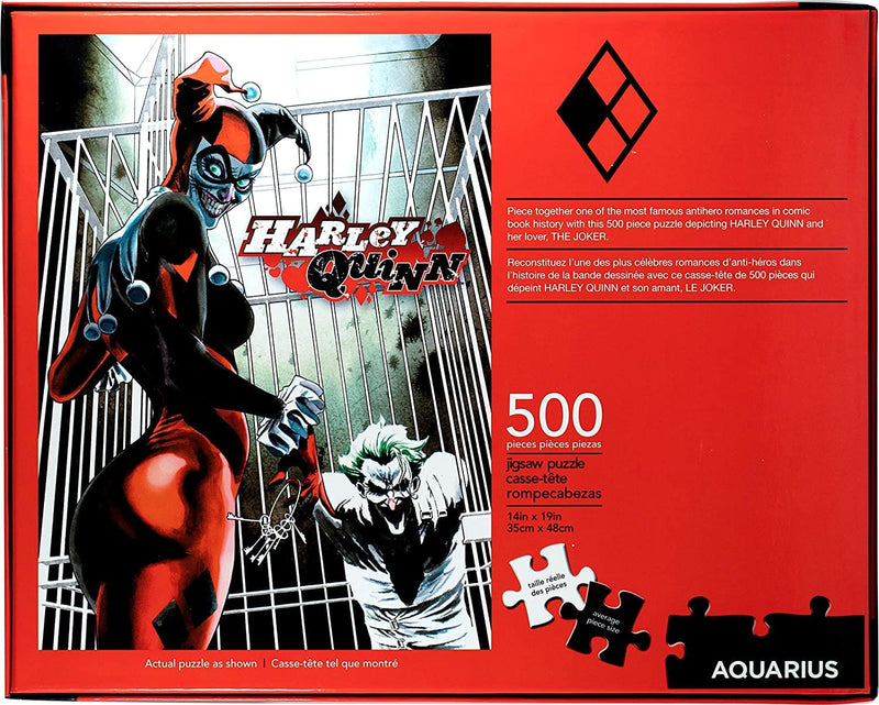 DC Comics Harley Quinn & Joker 500 Piece Jigsaw Puzzle product image 3 of 5