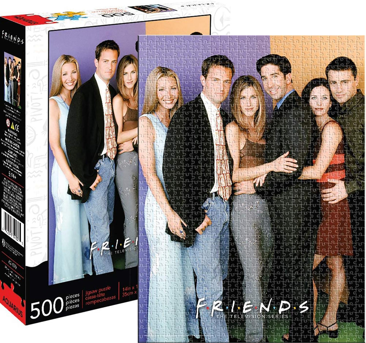 Friends Cast 500 Piece Jigsaw Puzzle | Free Shipping — MeTV Mall