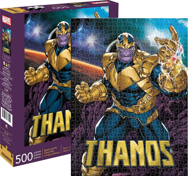 Marvel Thanos 500 Piece Jigsaw Puzzle product image 1 of 7