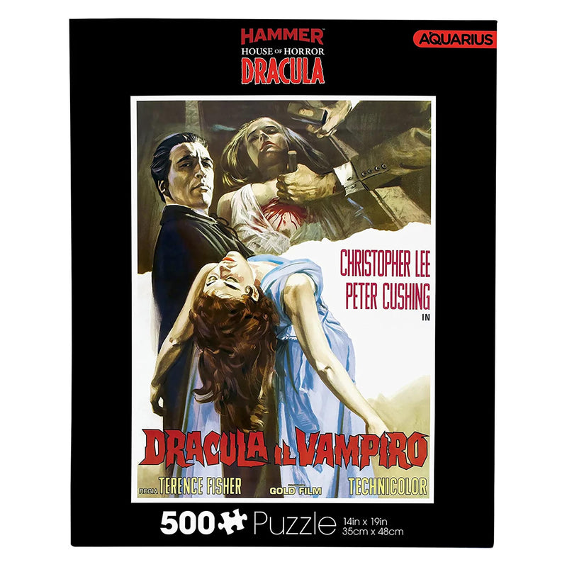Hammer Dracula 500 Piece Jigsaw Puzzle product image 1 of 3