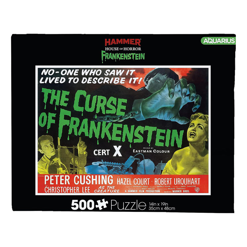 Hammer Horror Frankenstein 500 Piece Jigsaw Puzzle product image