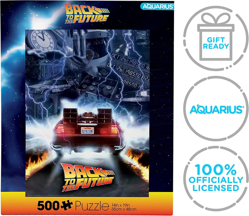 Back To The Future Out A Time 500 Piece Jigsaw Puzzle