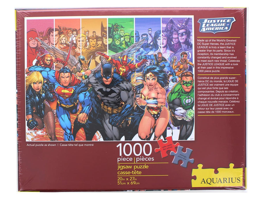 Ceaco Thomas Kinkade DC Comics Hall Of Justice 1000-Piece Jigsaw Puzzle – Made In USA