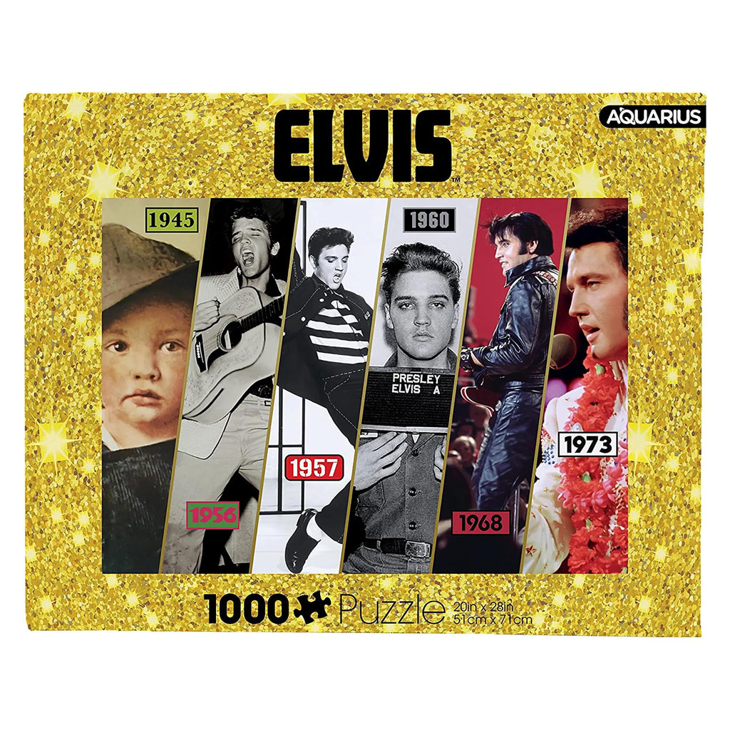 Elvis Presley Timeline 1000 Piece Jigsaw Puzzle | Free Shipping