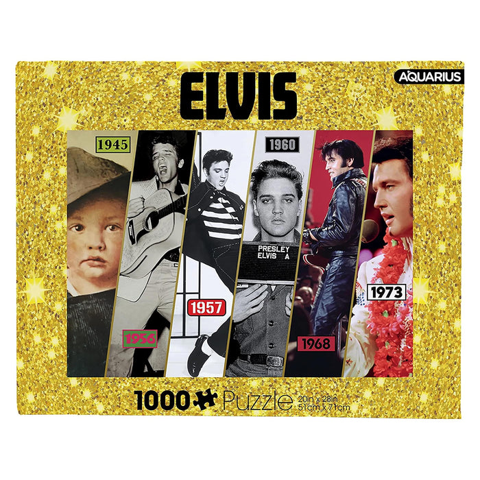 Elvis Presley Timeline 1000 Piece Jigsaw Puzzle