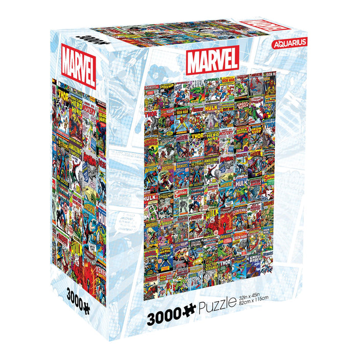 Marvel Comics Covers Superheroes 3000-Piece Jigsaw Puzzle