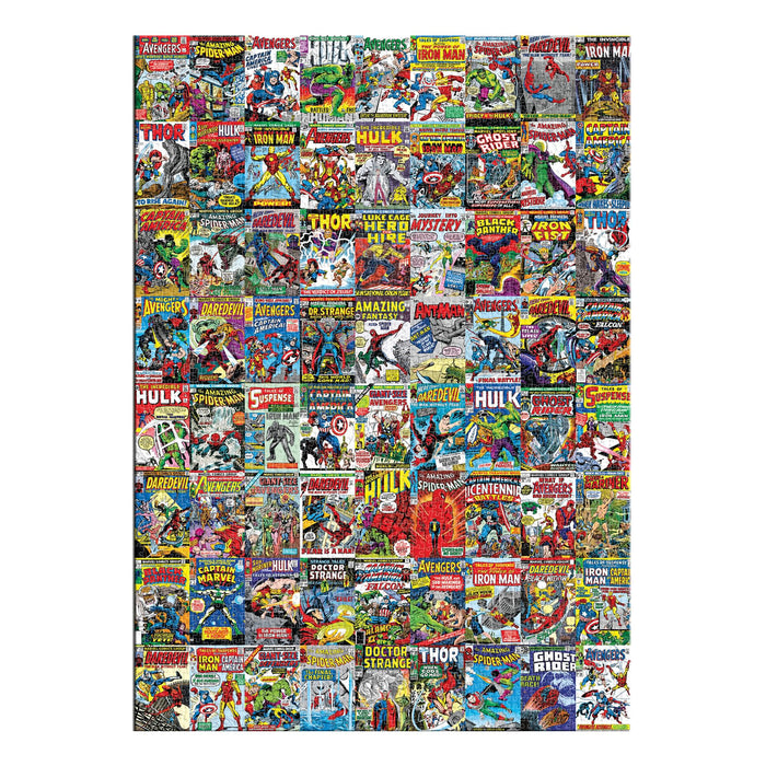 Marvel Comics Covers Superheroes 3000-Piece Jigsaw Puzzle