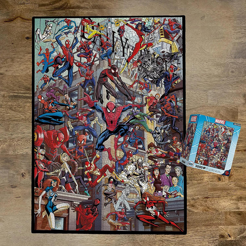 Marvel Spider-Man Heroes 3000 Piece Jigsaw Puzzle product image 3 of 3