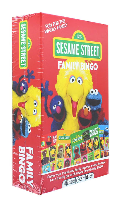 Sesame Street Family Bingo Game