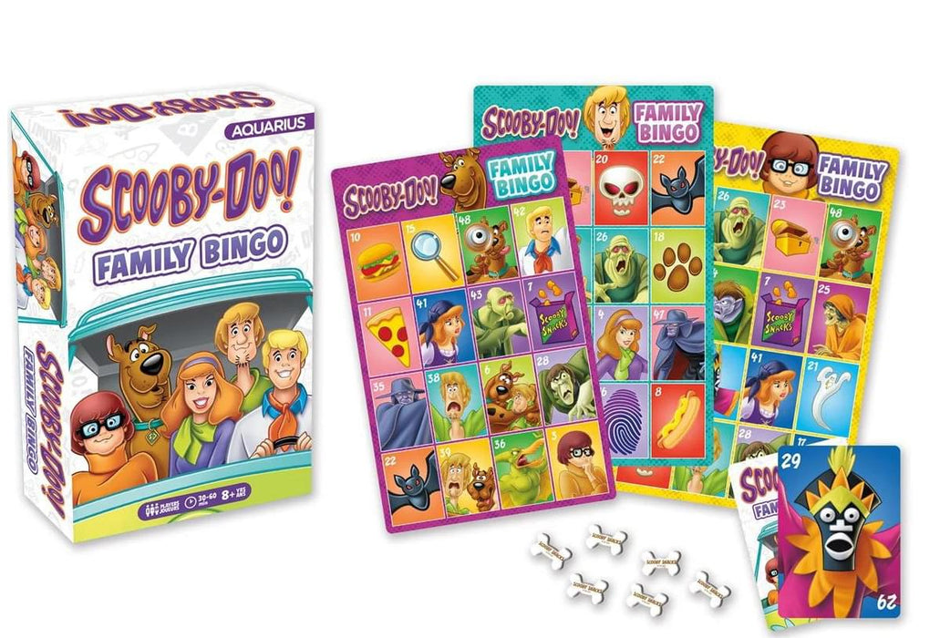 Scooby-Doo Family Bingo Game | For 2+ Players