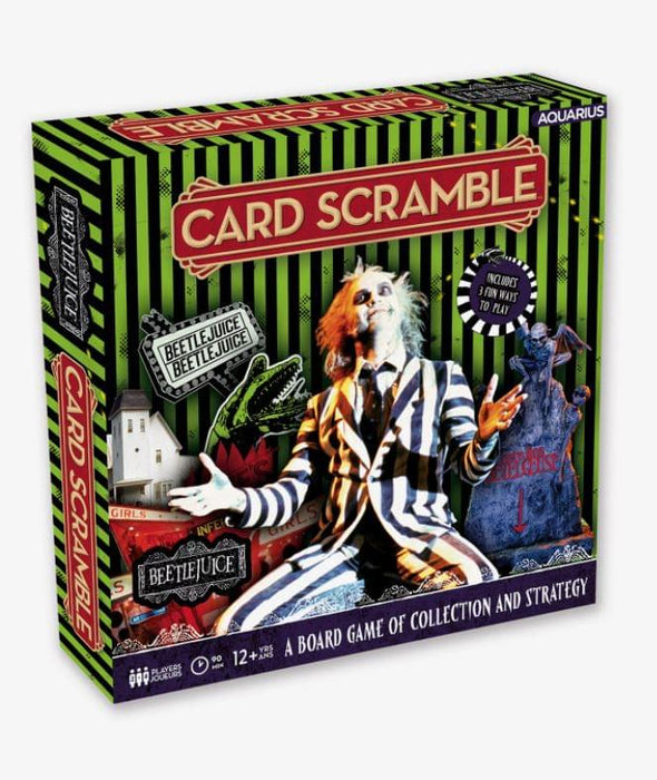 Beetlejuice Card Scramble Board Game | For 2-4 Players