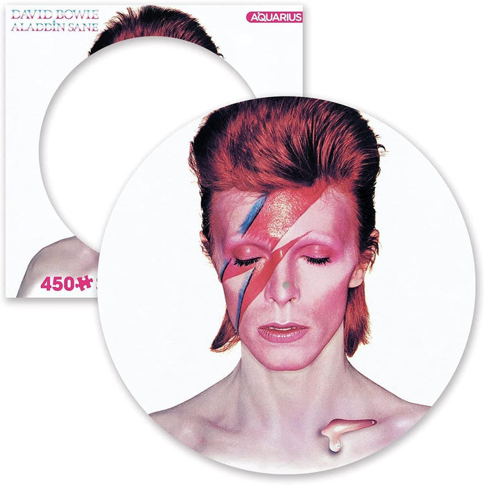 David Bowie Aladdine Sane 450 Piece Record Disc Jigsaw Puzzle