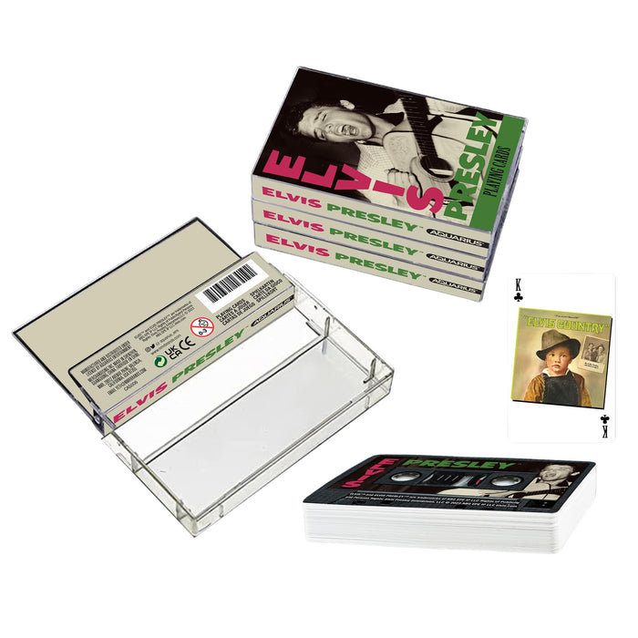 Elvis Presley Cassette Playing Cards