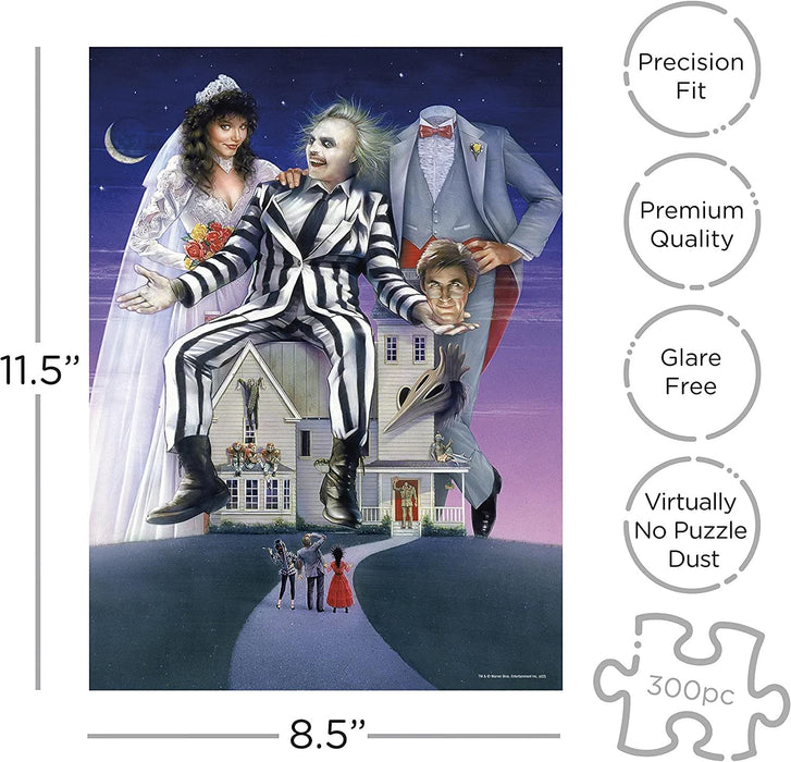 Beetlejuice 300 Piece VHS Jigsaw Puzzle