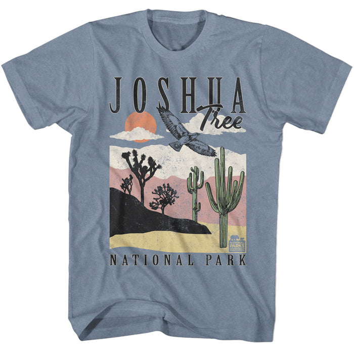 National Parks - Joshua Tree Landscape with Cacti