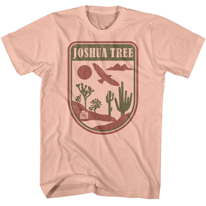 National Parks - Joshua Tree Badge (Pink)
