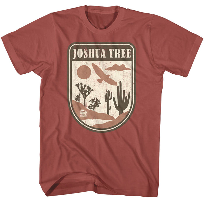 National Parks - Joshua Tree Badge (Red)