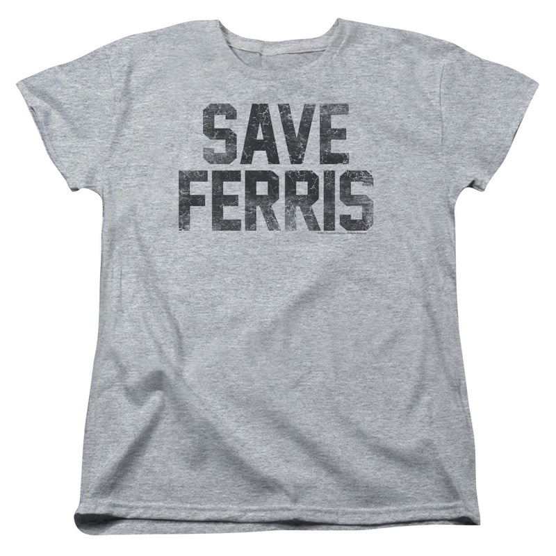 T-Shirt featuring design named Ferris Bueller's Day Off - Save Ferris (Gray), product image 2 of 2