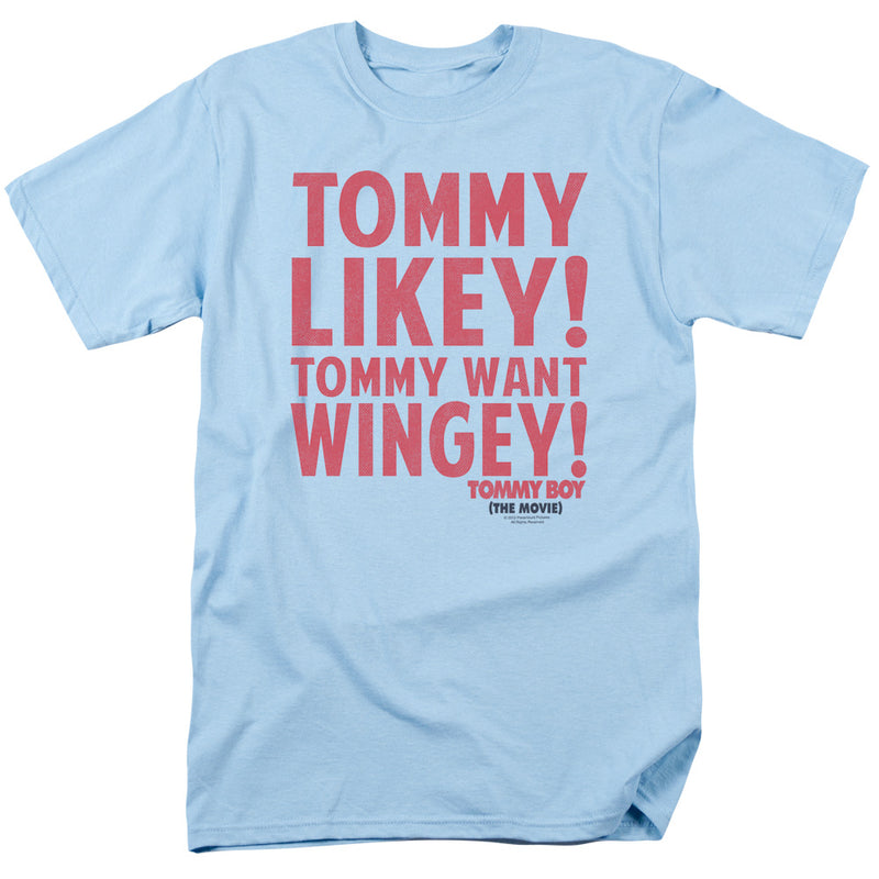 T-Shirt featuring design named Tommy Boy - Want Wingey, product image 1 of 2