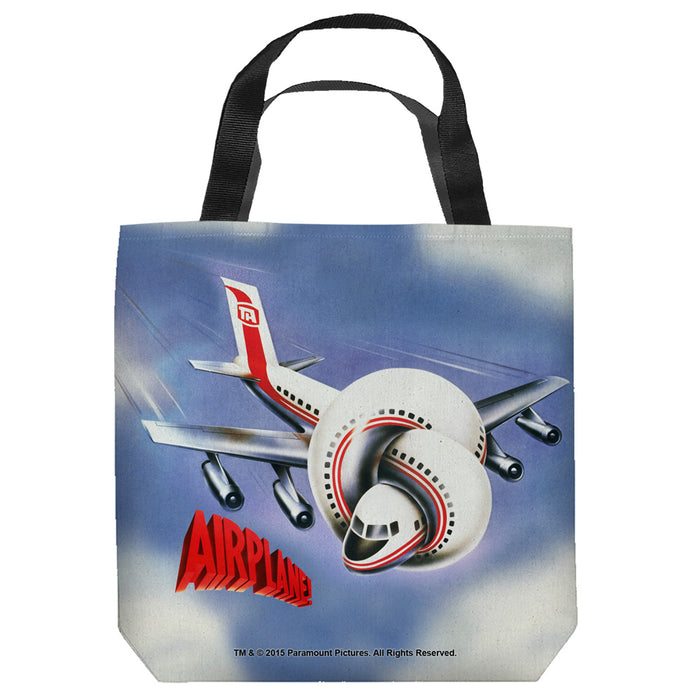 Airplane - Poster Tote Bag