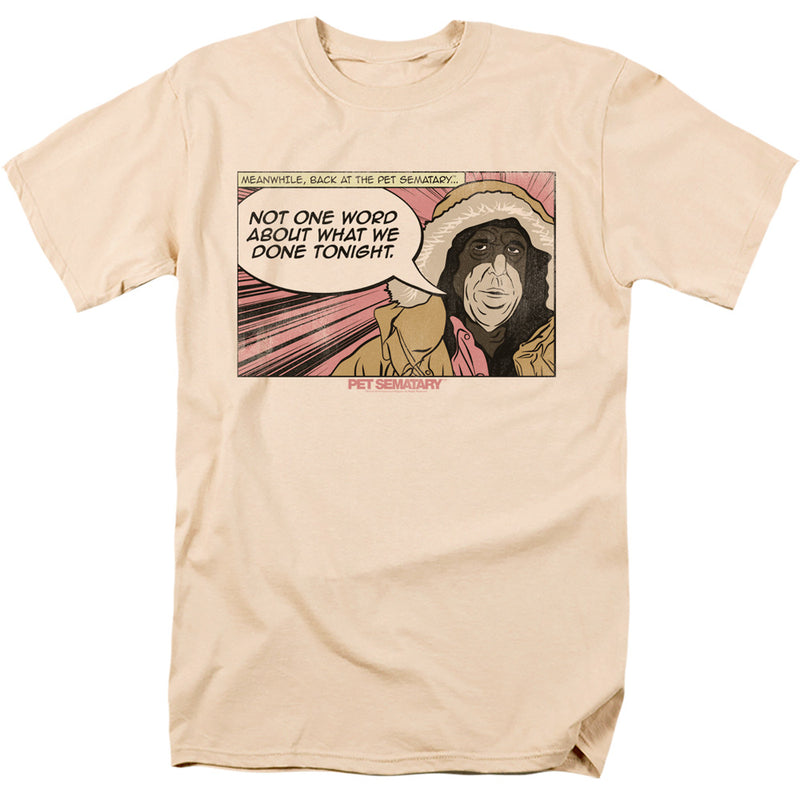 T-Shirt featuring design named Pet Sematary - Not One Word
