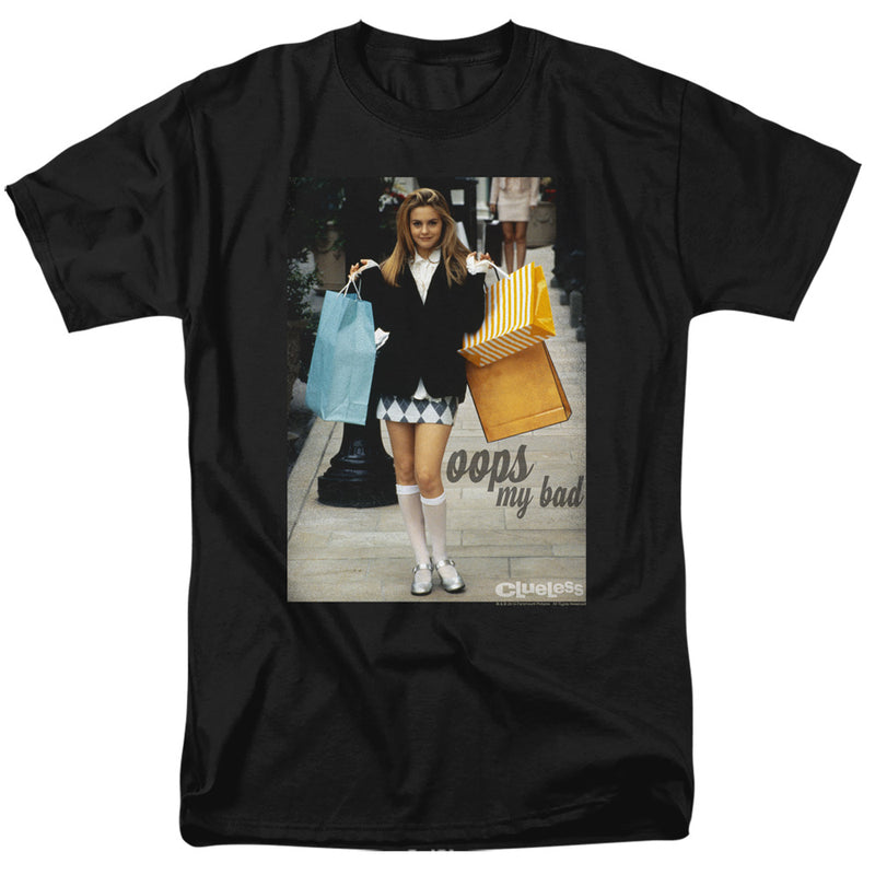 T-Shirt featuring design named Clueless - Oops My Bad, product image 1 of 2