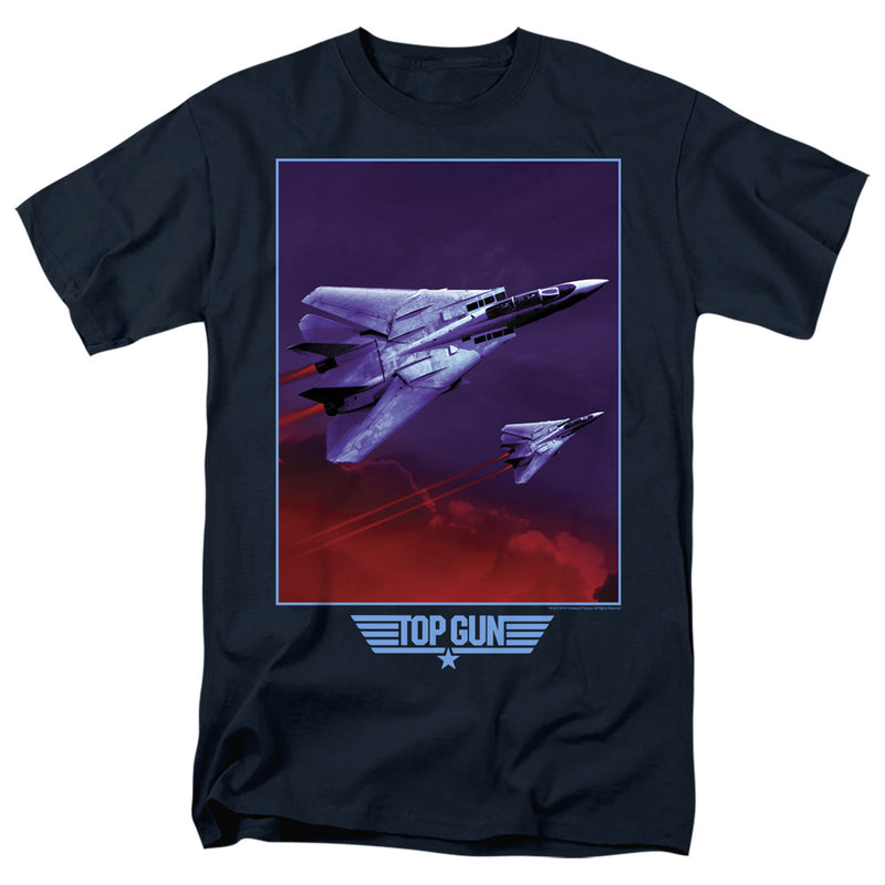 T-Shirt featuring design named Top Gun - Clouds, product image 1 of 2