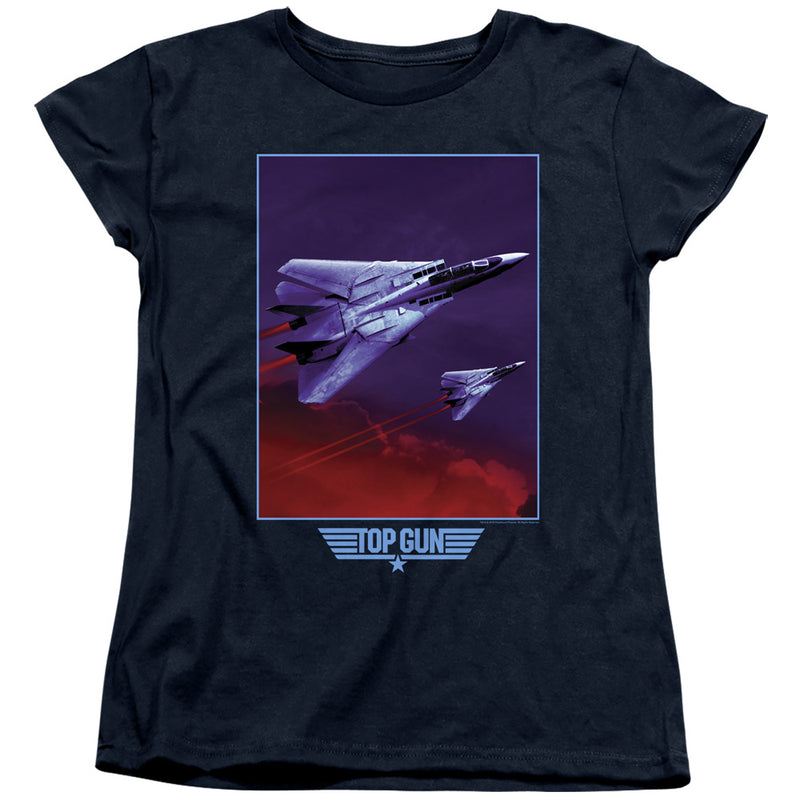 T-Shirt featuring design named Top Gun - Clouds, product image 2 of 2
