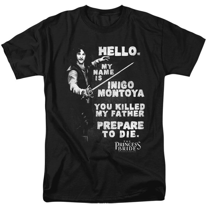 T-Shirt featuring design named The Princess Bride - Hello Again, product image 1 of 2