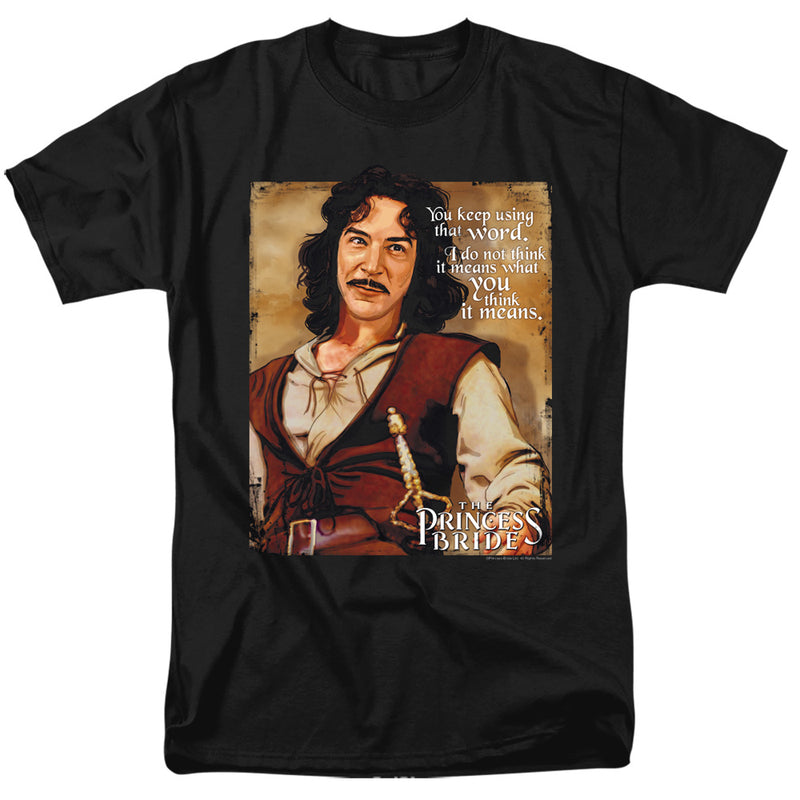 T-Shirt featuring design named The Princess Bride - Word, product image 1 of 2